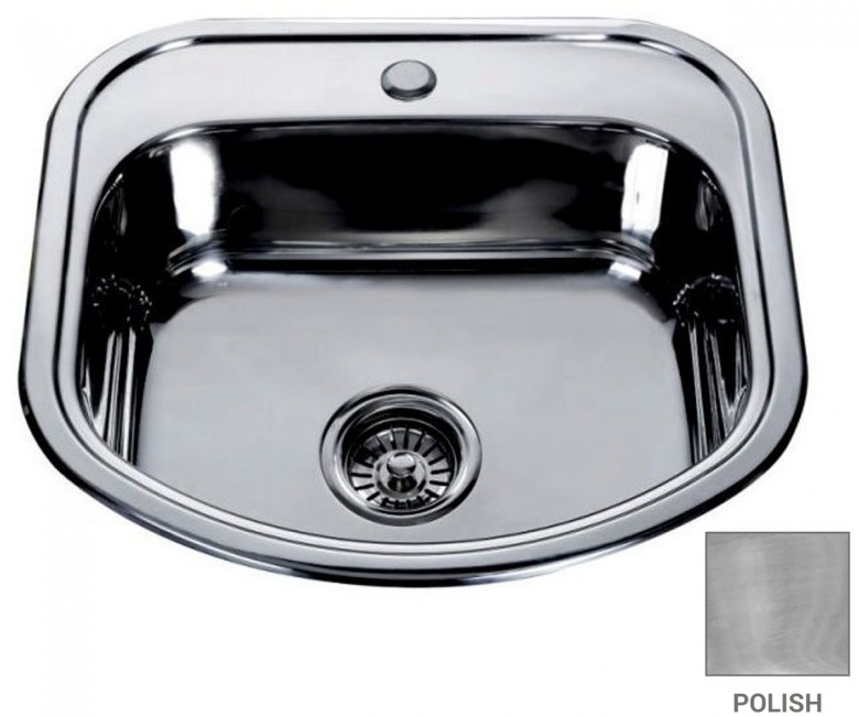 Мийка прямокутна 49 см MIRA  MR 4946 POLISH MR 4946 POLISH