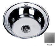 Мийка кругла 51 см MIRA  MR 510 DECOR