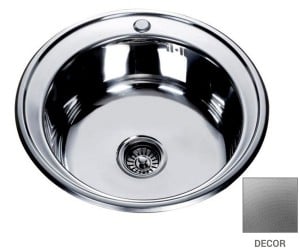 Мийка кругла 51 см MIRA  MR 510 DECOR