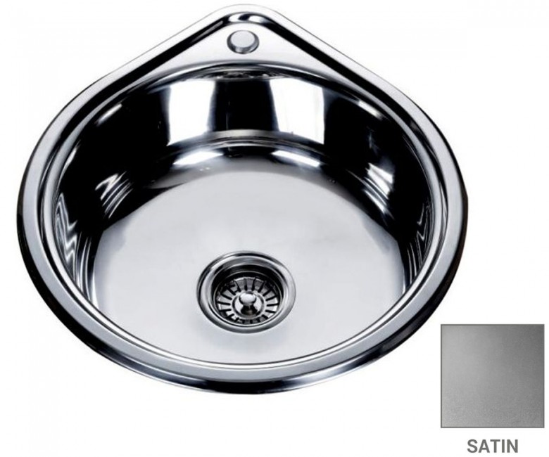 Мийка на стільницю 53 см MIRA  MR 530 SATIN MR 530 SATIN