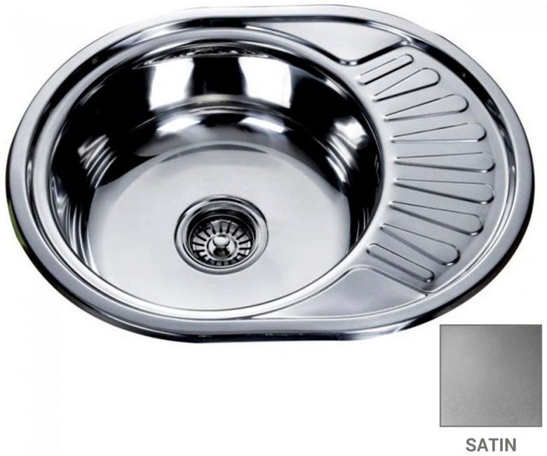 Мийка овальна 57 см MIRA  MR 5745 SATIN MR 5745 SATIN