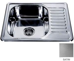 Мийка прямокутна 58 см MIRA  MR 5848 SATIN