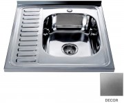 Правобічна мийка 60 см MIRA  MR 6060 DECOR RIGHT