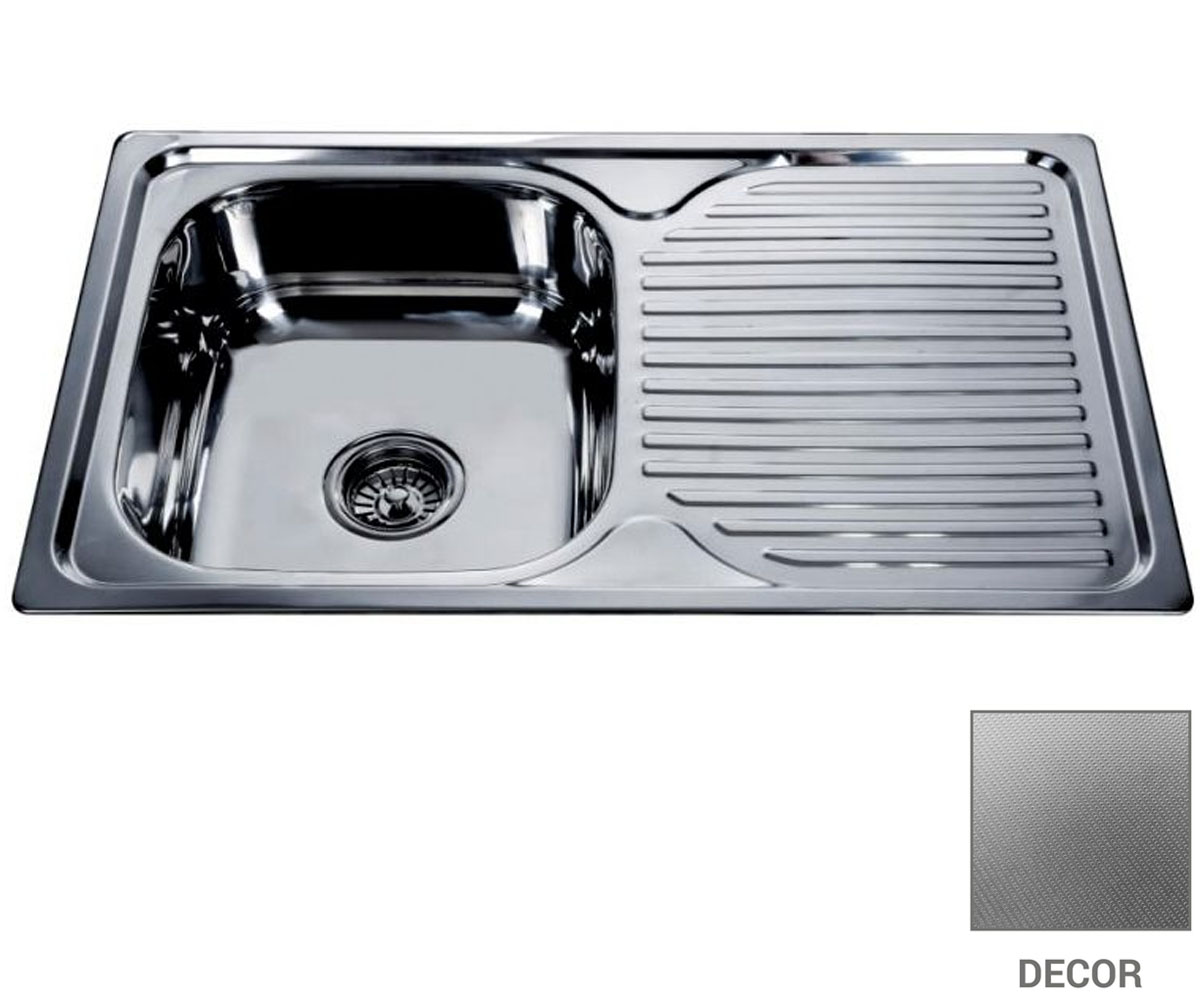 Мийка прямокутна 78 см MIRA  MR 7848 DECOR MR 7848 DECOR