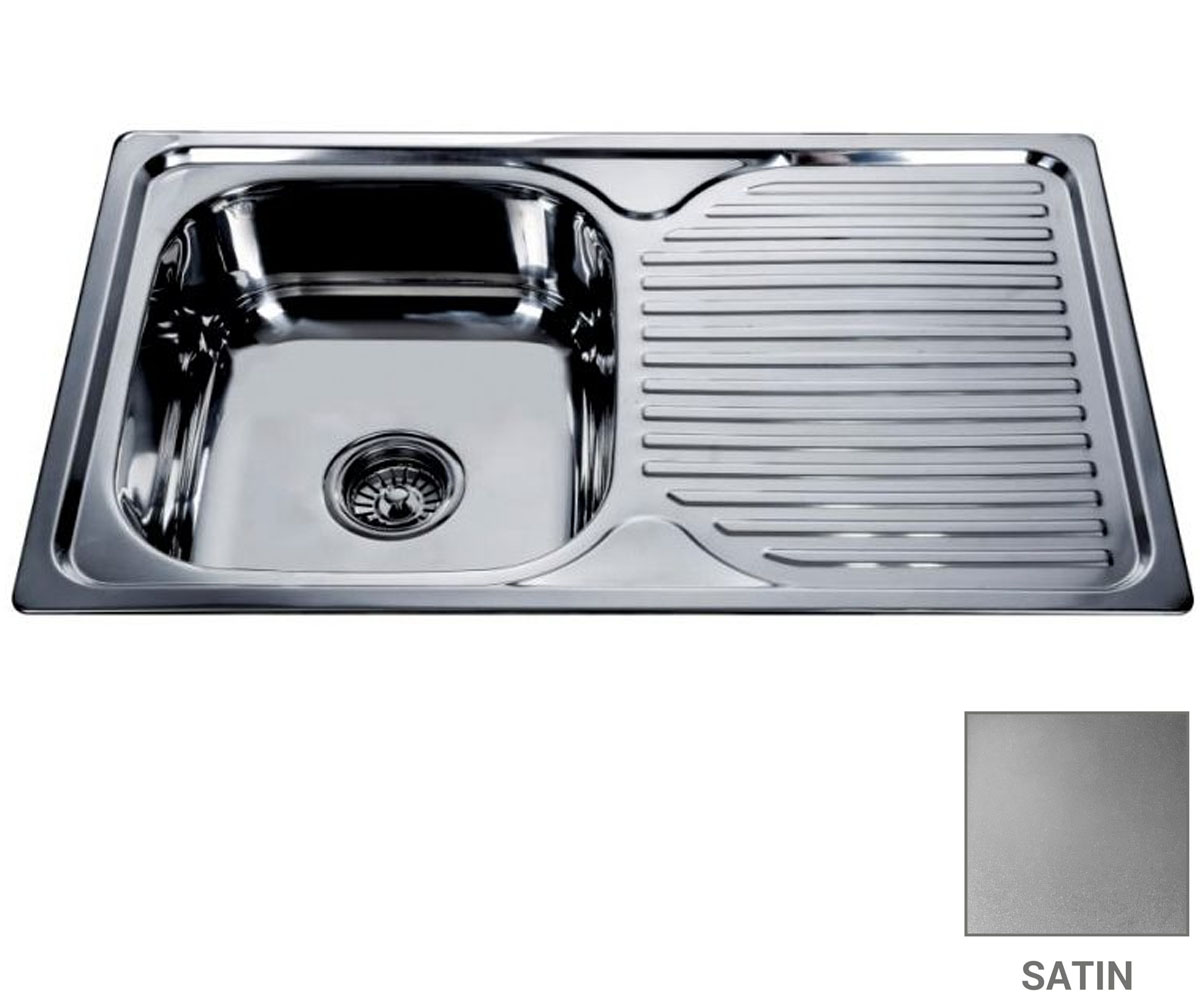 Мийка прямокутна 78 см MIRA  MR 7848 SATIN MR 7848 SATIN