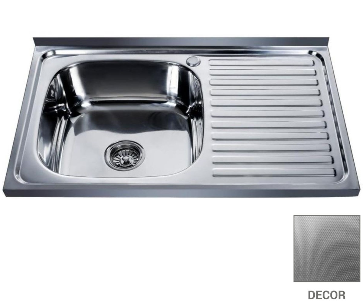 Лівостороння мийка 80 см MIRA  MR 8050 DECOR LEFT MR 8050 DECOR LEFT