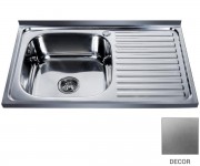 Лівостороння мийка 80 см MIRA  MR 8050 DECOR LEFT
