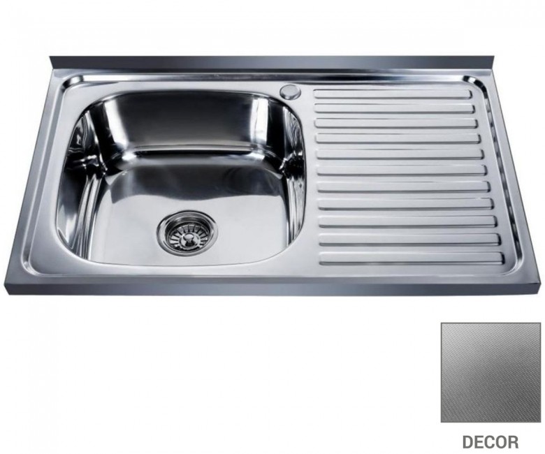 Лівостороння мийка 80 см MIRA  MR 8050 DECOR LEFT MR 8050 DECOR LEFT