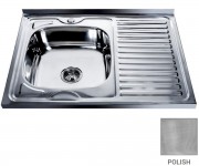 Мийка лівостороння 80 см MIRA  MR 8060 POLISH LEFT