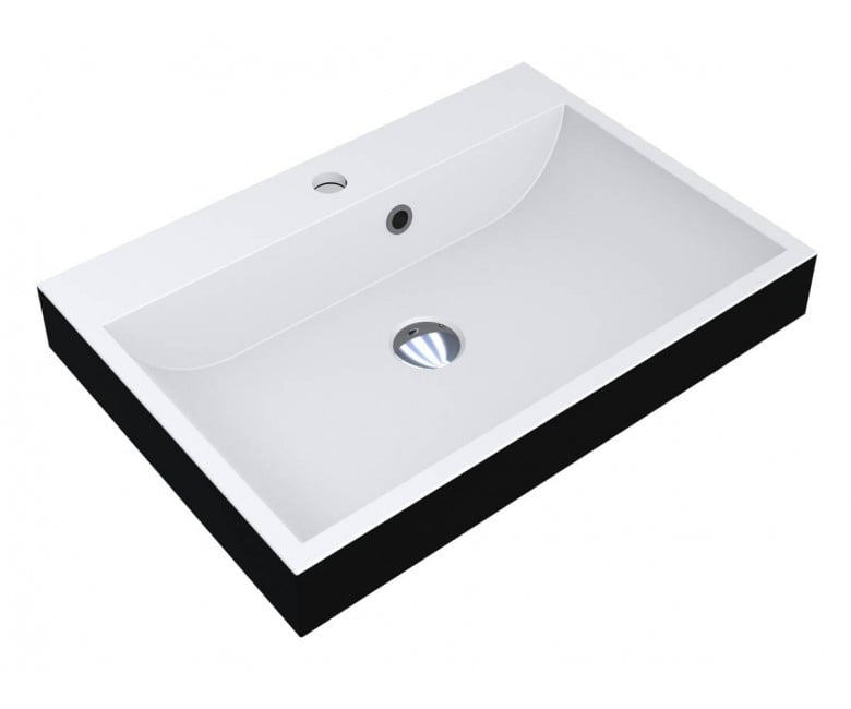 Умивальник MIRAGGIO VARNA 600 RAL 9005 MATT 0000965 0000965