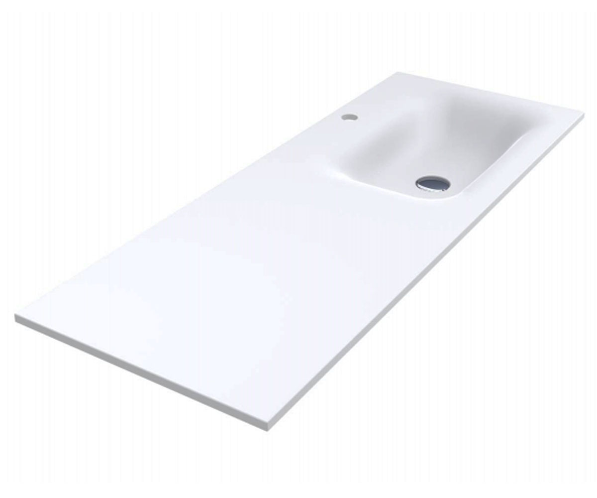 Умывальник с левым крылом  JESSEL MIRAMARBLE 0001056:Фото 3