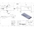 Раковина  VIOLA L 0002661:Чертеж 