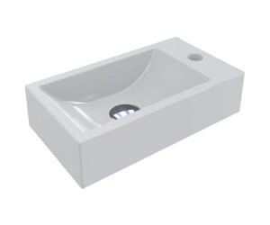 Раковина Faro L 408х227, колір білий, покриття глянець (1 сорт) FARO FARO L