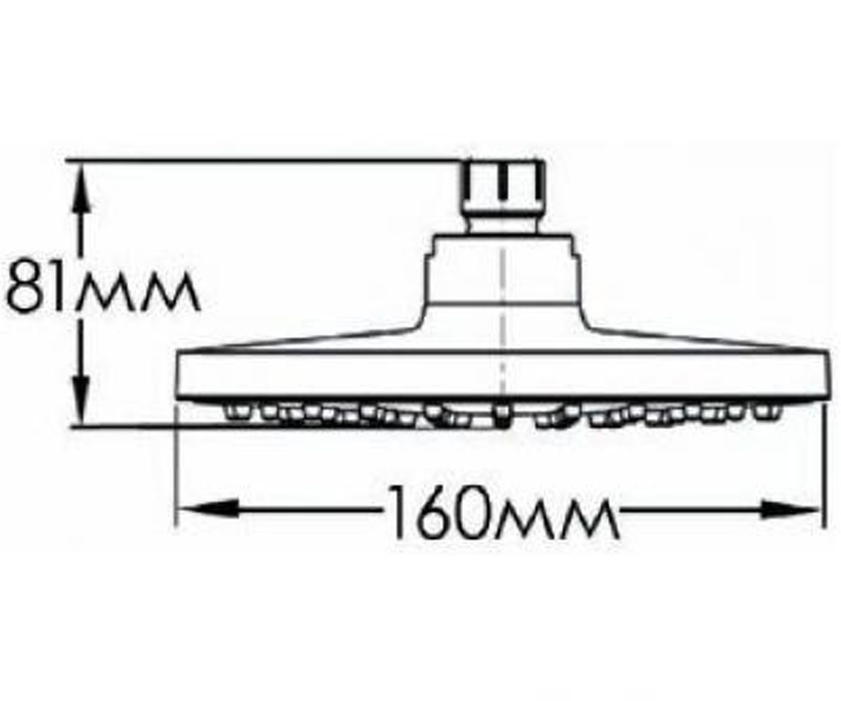 Душевая головка  АМАЛИЯ FMAT0132:Чертеж 