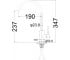 Кухонный смеситель  BASIS SLIN0486BL:Чертеж 