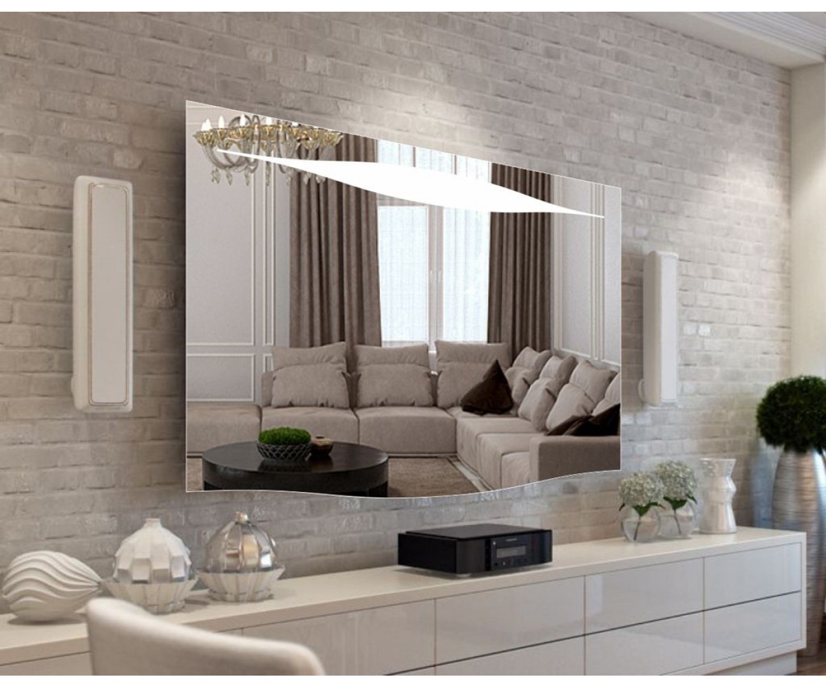 Зеркало со светодиодной led подсветкой  GRAZIA MG001 800X800:Фото 1