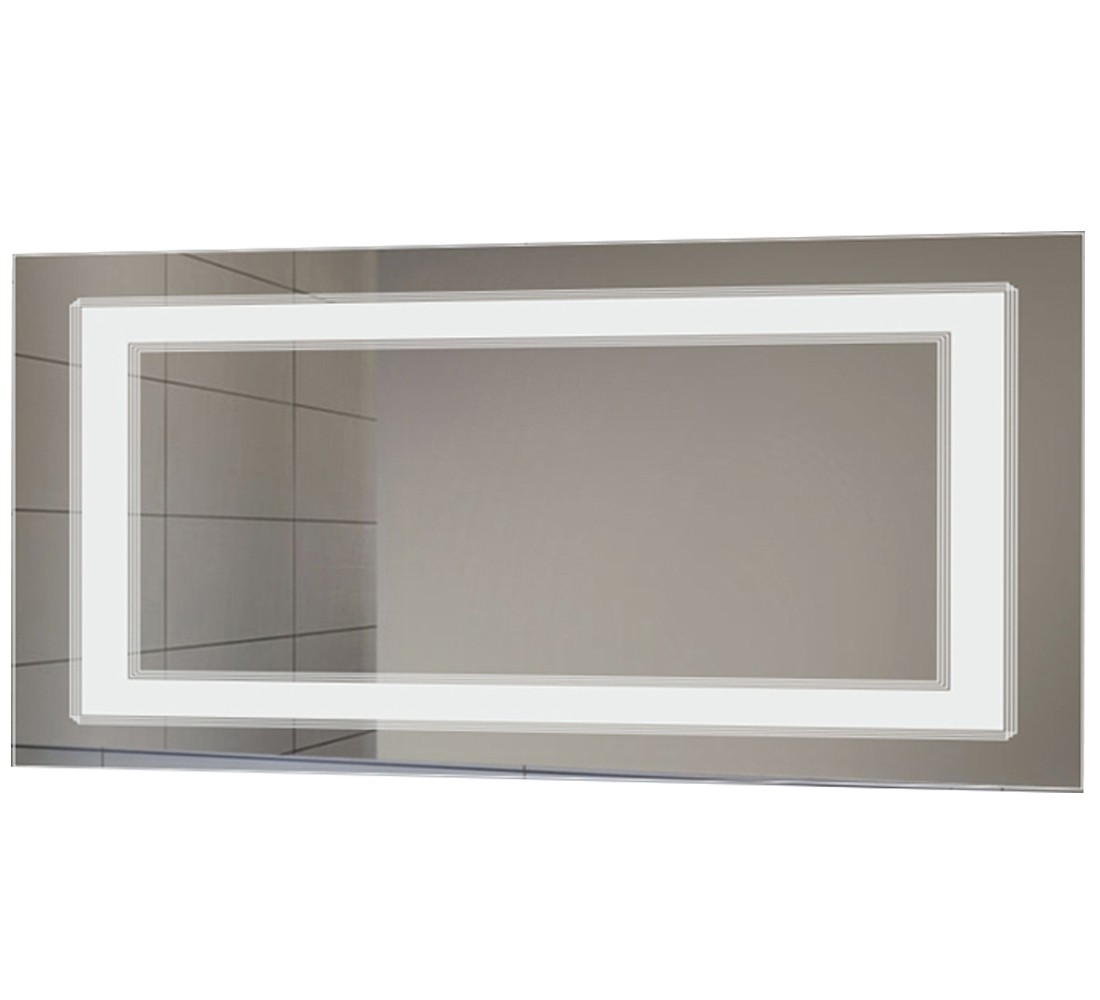 Дзеркало зі світлодіодним підсвічуванням серії MODGLASS QUADRO MG006 1060X800 MG006 1060X800
