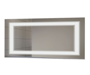 Дзеркало зі світлодіодним підсвічуванням серії MODGLASS QUADRO MG006 800X800