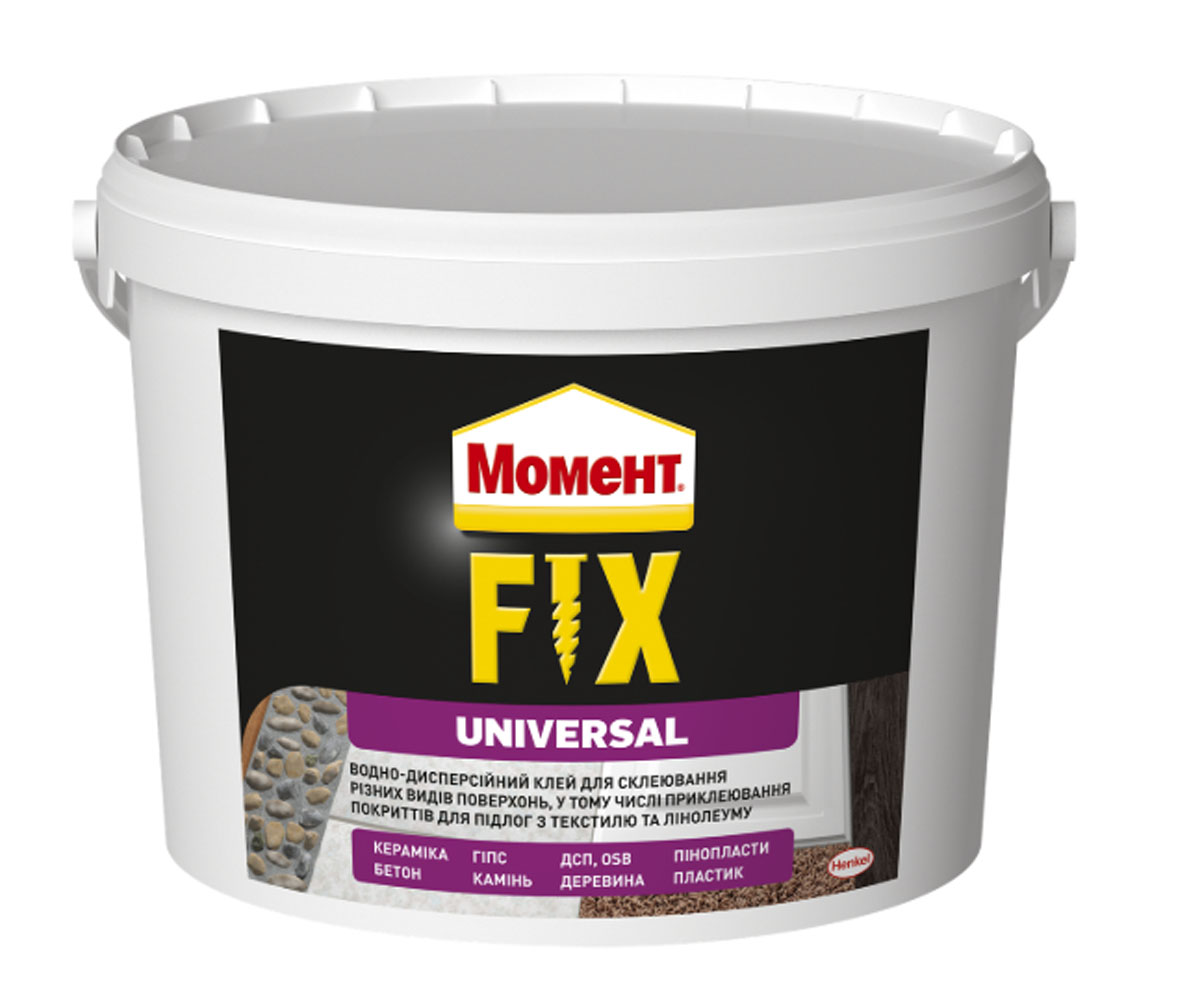 Монтажна паста 3 кг MOMENT  FIX UNIVERSAL FIX UNIVERSAL