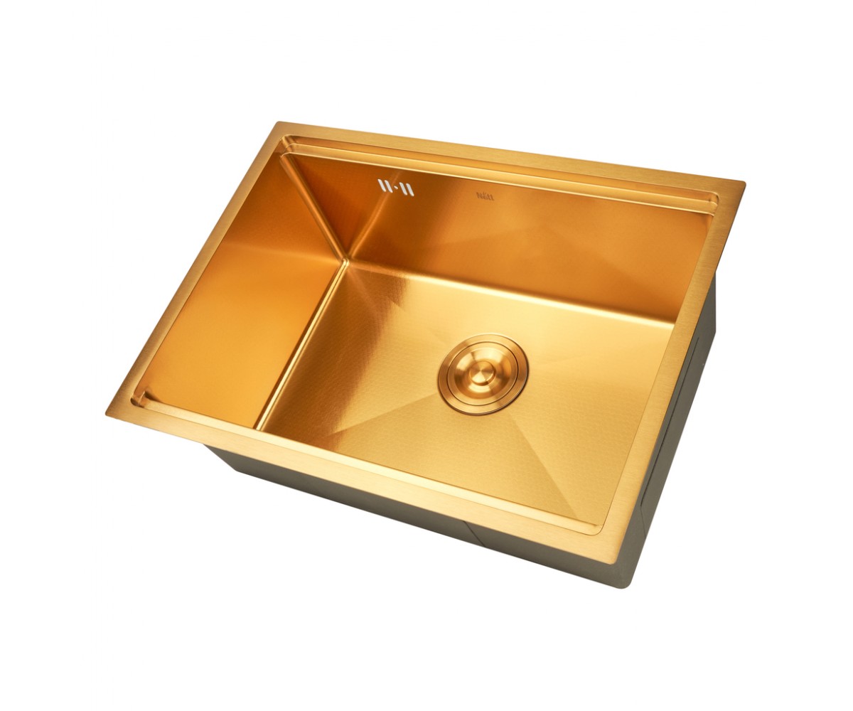 Nett NGS-5742 Золота раковина для стільниці з нержавіючим декором NETT  043520 043520