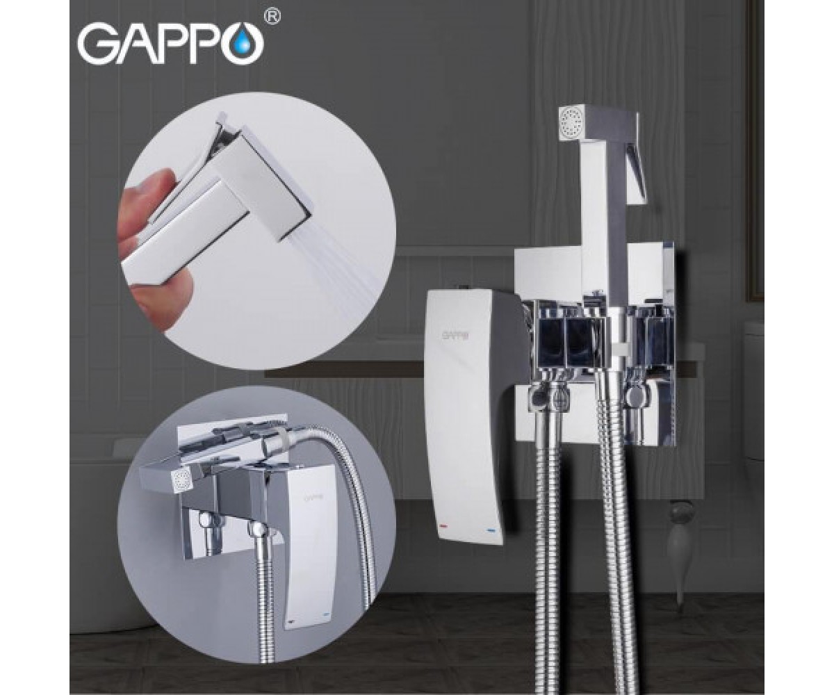 Встраиваемый гигиенический душ GAPPO G7207-1  1034075:Фото 5