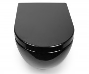 Безобідковий унітаз з сидінням NEWARC MODERN 3823B NEW