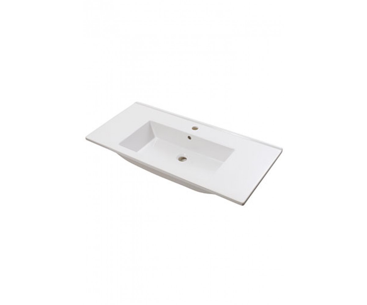 Раковина на тумбу, 100 NEWARC SILVER SLIM 501100 501100