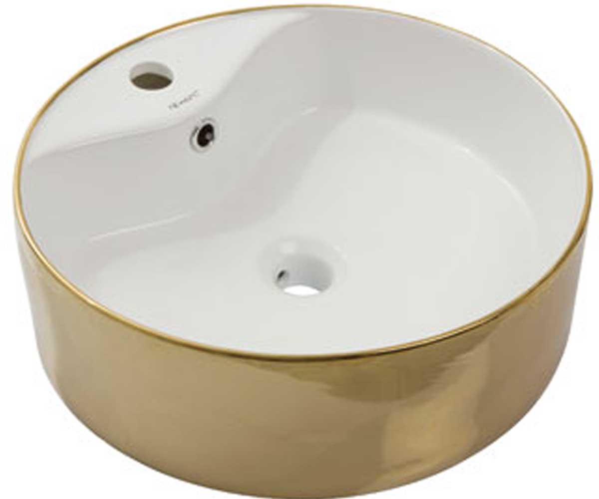 Керамічна кругла раковина NEWARC COUNTERTOP 5017G-W 5017G-W
