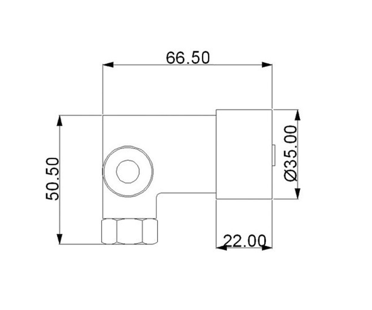 Термостат под раковину  TEKNO 513579:Чертеж 