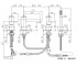 Смеситель на борт ванны  ERGO Q 66482C.21.018:Чертеж 