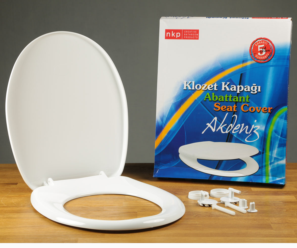 Сиденье для унитаза из термопласта  AKDENIZ ABS 0300:Фото 3