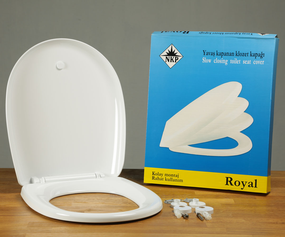 Сиденье из термопласта с микролифтом  ROYAL 0306:Фото 3