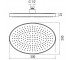 Лейка для верхнего душа  AD139/71BR:Чертеж 
