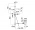 Джойстиковый смеситель  ACQUERELLI AJ93119/1CR:Чертеж 