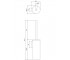 Настенный туалетный ершик OMNIRES MODERN PROJECT MP60621CR:Фото 3