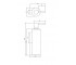 Дозатор для мыла OMNIRES MODERN PROJECT MP60721CR:Чертеж 