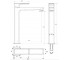 Смеситель для раковины OMNIRES PARMA PM7412BL:Чертеж 