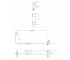 Душевая система OMNIRES PARMA PM7444BL:Чертеж 