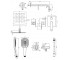 Душевая система OMNIRES PARMA SYSPM10CR:Чертеж 