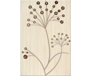Плитка для підлоги  OPOCZNO ZEBRANO KREM FLOWER CENTRO 30X45 DECOR