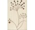 Плитка для підлоги OPOCZNO  ZEBRANO KREM FLOWER CENTRO 30X45 DECOR ZEBRANO KREM FLOWER CENTRO 30X45 DECOR