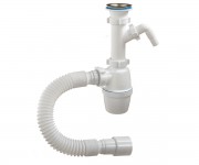Пляшковий Сифон 1 1/2х40 мм ORIO  A-40059