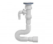 Сифон гофрированный 1 1/2х40/50 мм ORIO  A-70175