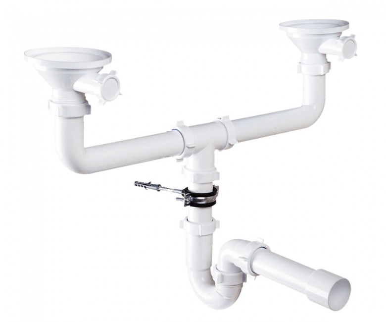 Двойной сифон ORIO  RS-41098 RS-41098
