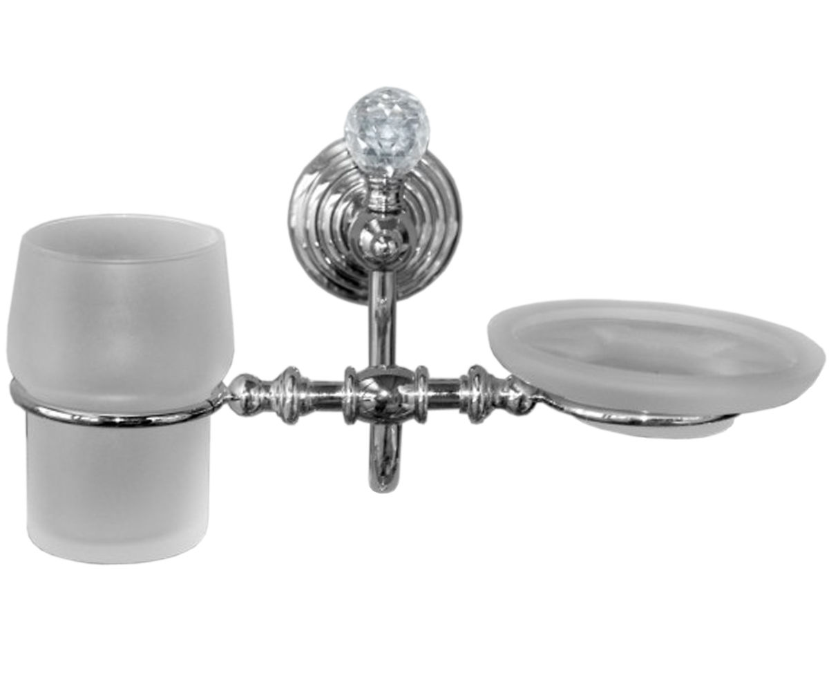 Стакан і мильниця PACINI & SACCARDI LONDON SWAROVSKI 30080/C/SW 30080/C/SW