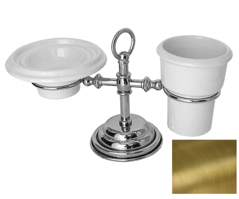 Склянку з мильницею PACINI & SACCARDI OGGETTI APPOGGIO 30121/B 30121/B