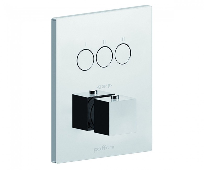 3-смуговий термостат PAFFONI COMPACT BOX CPT519CR CPT519CR