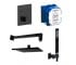 Душова система PAFFONI  KIT COMPACT-T QUADRO NERO KIT COMPACT-T QUADRO NERO
