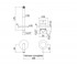 Настенный смеситель  LIGHT LIG006CR70:Чертеж 
