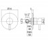 Смеситель для душа  LIGHT LIG 010 NO:Чертеж 